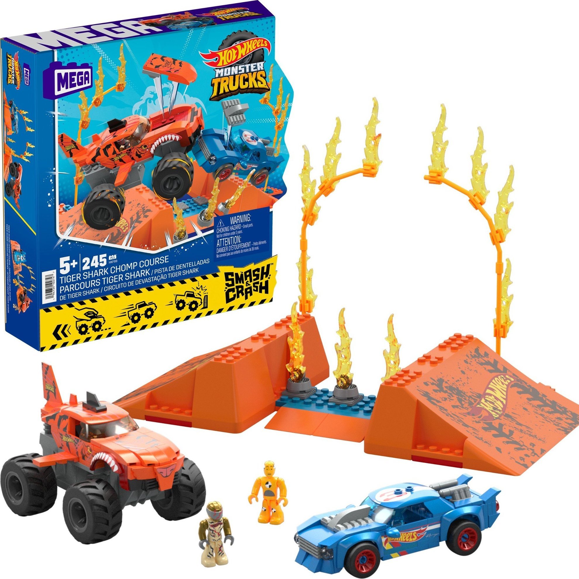 Mattel Mega Hot Wheels Monster Trucks