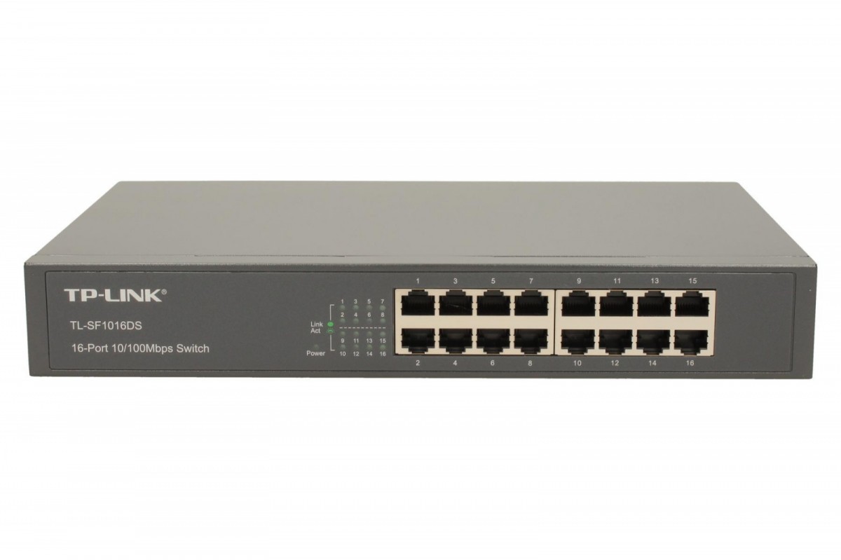 TP-LINK 16-Port 10/100Mbps Switch | TL-SF1016DS