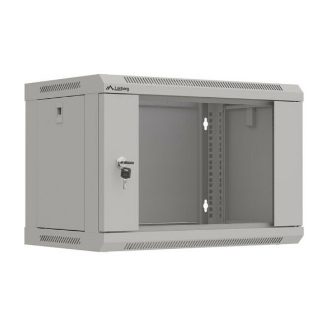 Lanberg 19" 6U Wall-Mount Rack Cabinet