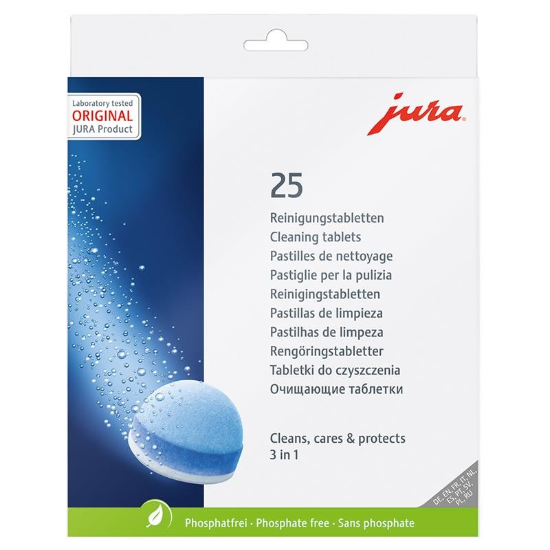 Jura 25045 Reinigungstabletten 3 Phasen (25