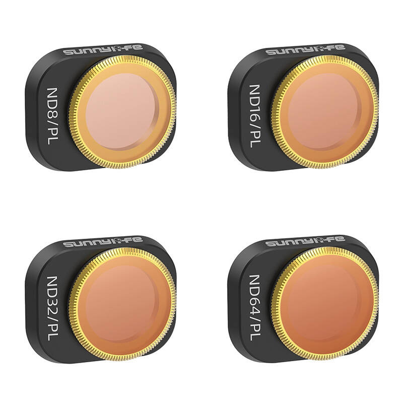 4 Lens Filters ND/PL 8, 16