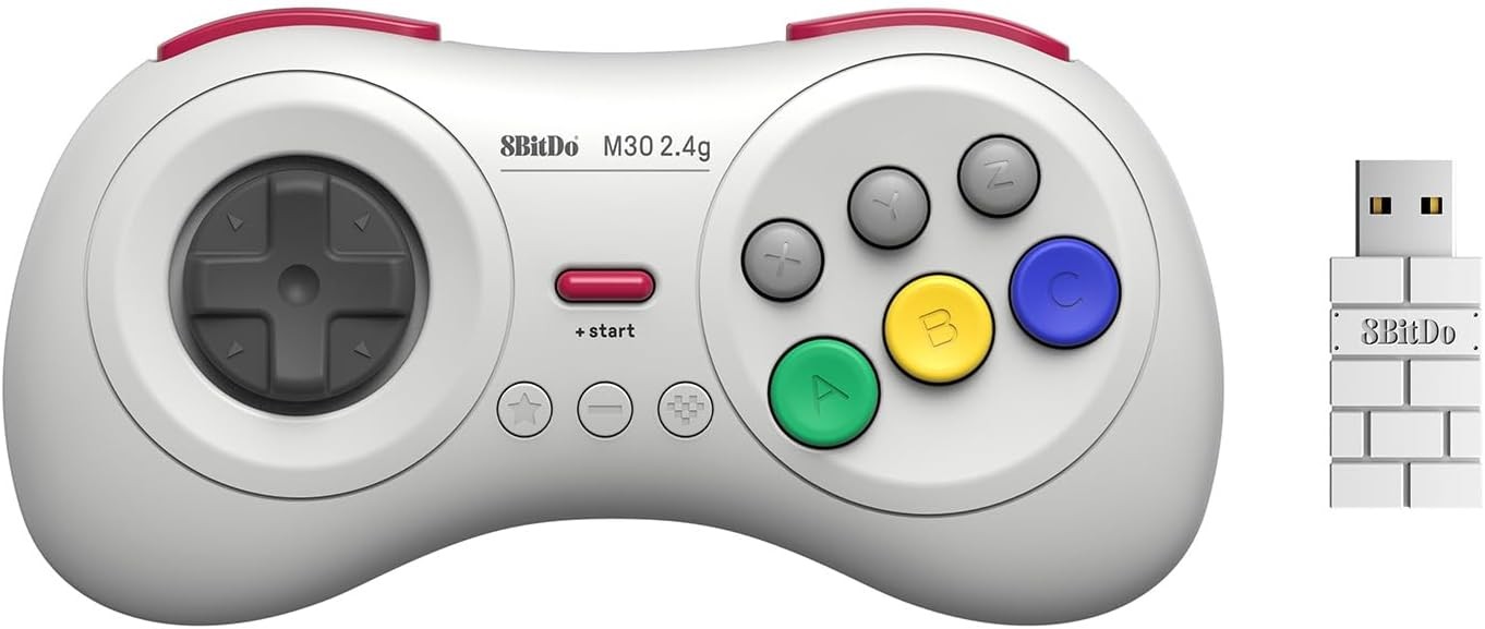 8BitDo M30 2.4G wireless remote