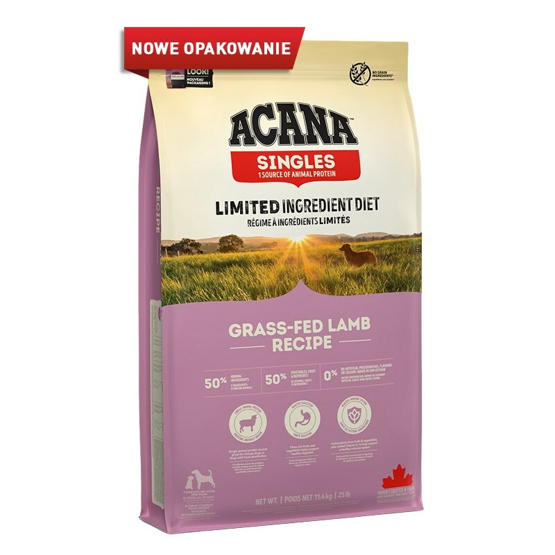 ACANA Singles Grass-Fed Lamb - dry