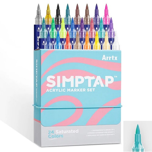 Acrylic Marker Pens ARRTX Simptap, 24
