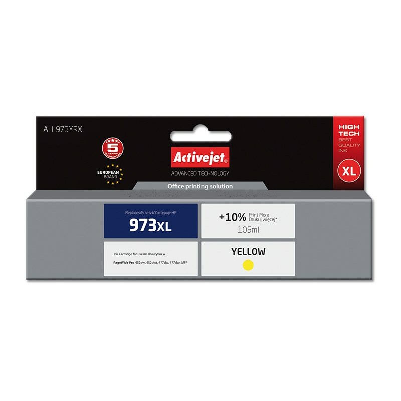 Activejet AH-973YRX ink (replacement for HP