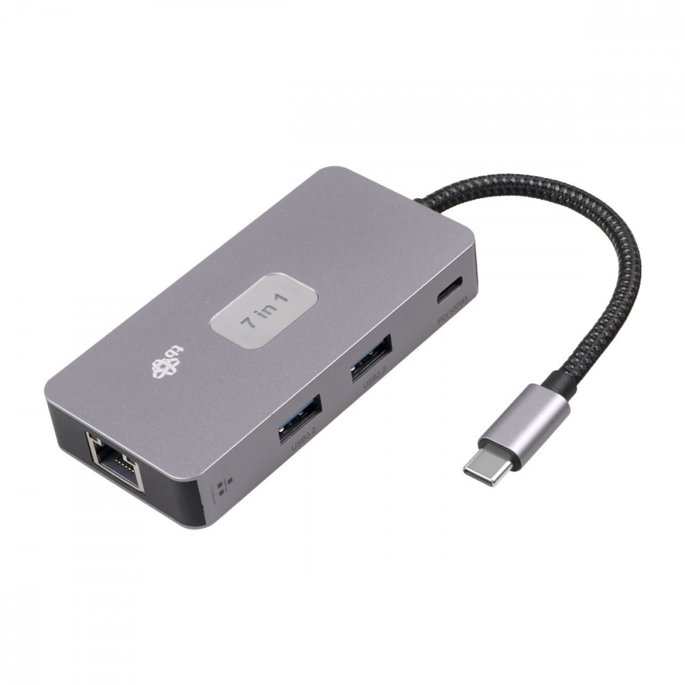 Adapter HUB USB C (7w1) HDMI