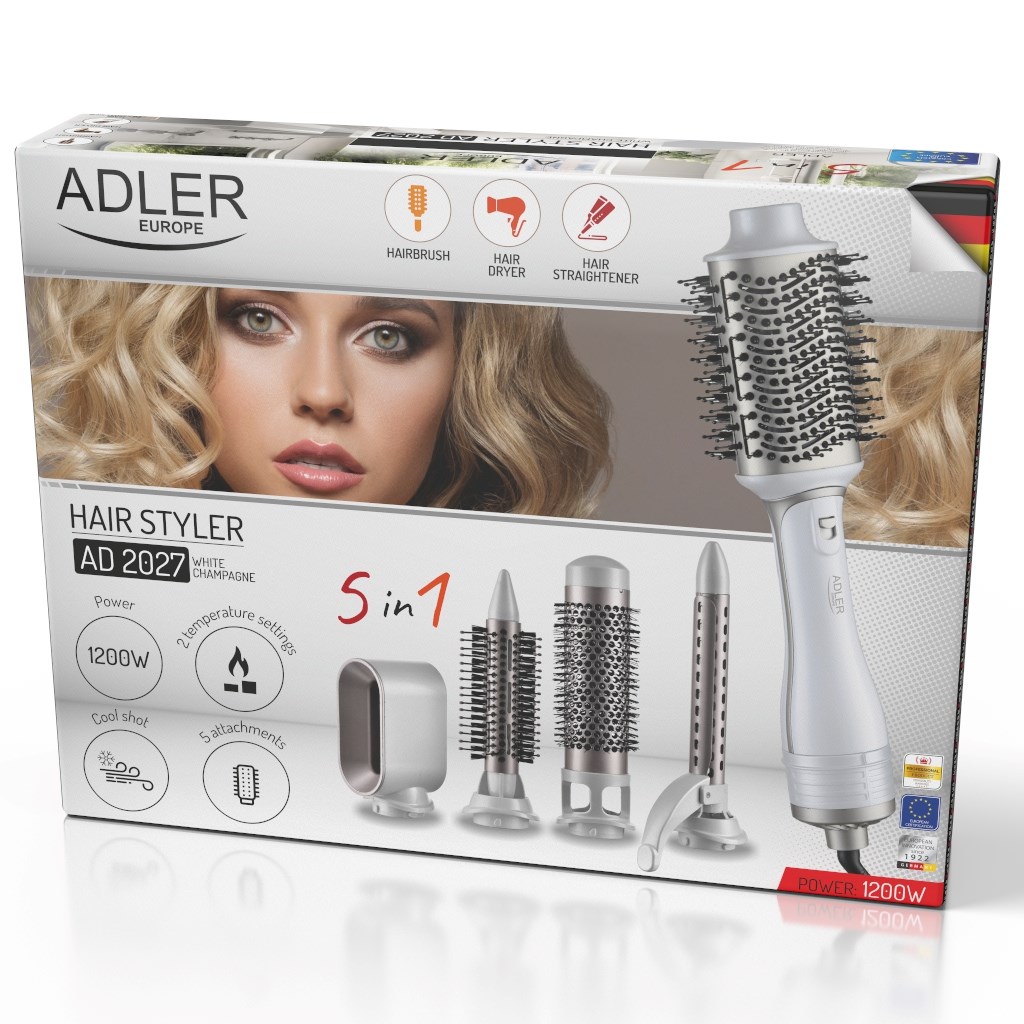 ADLER AD 2027 white hair dryer