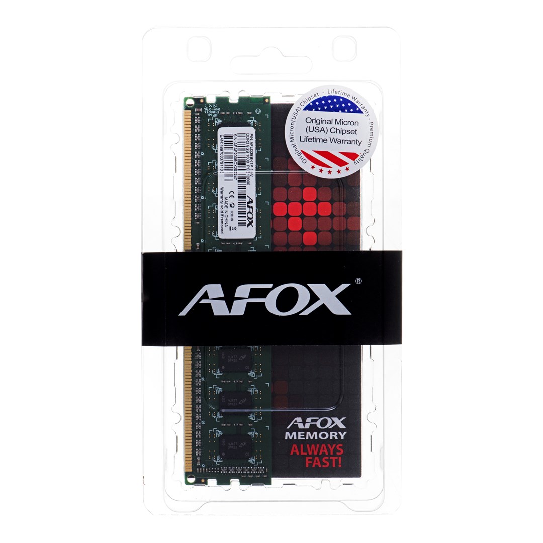 AFOX DDR3 8G 1600 UDIMM memory
