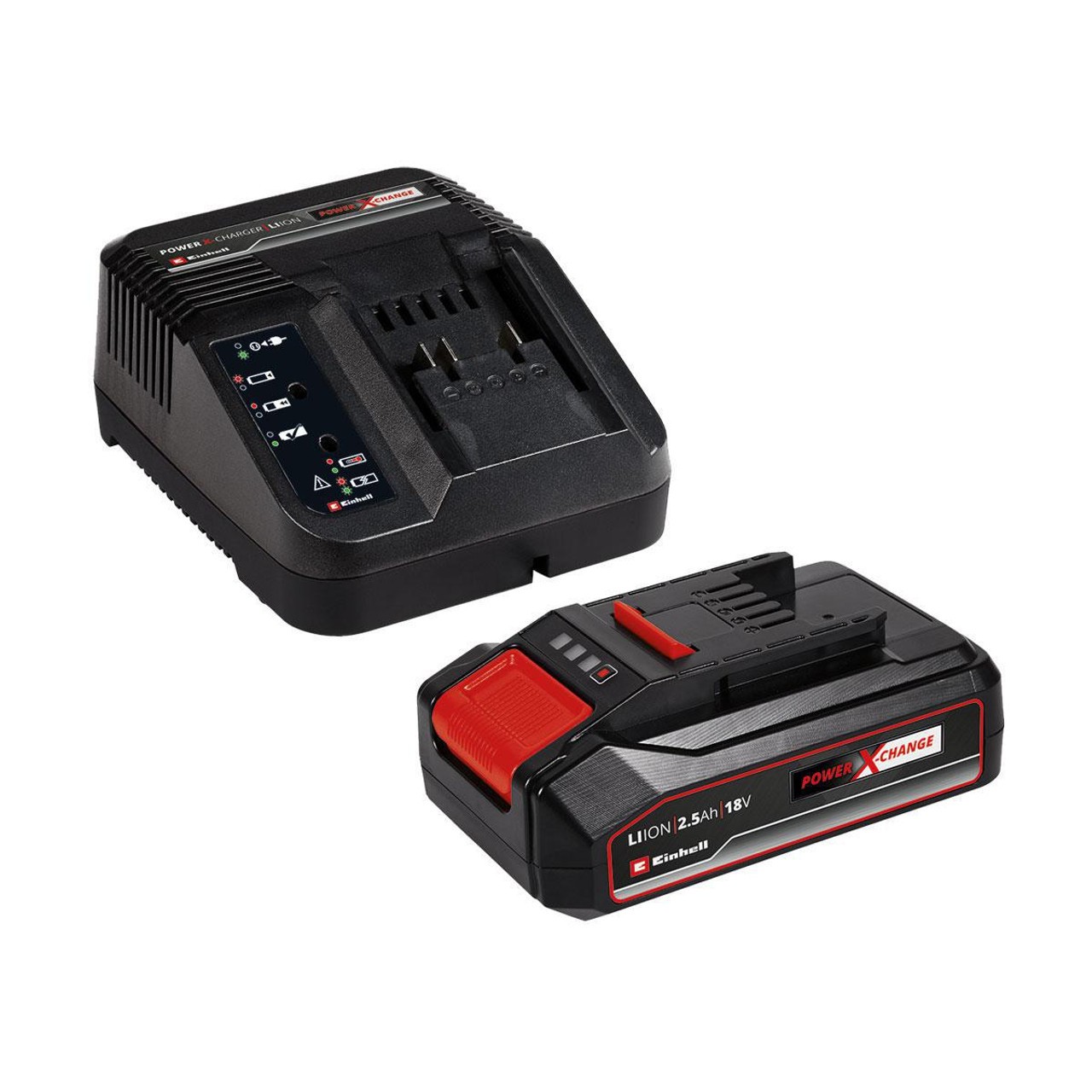 Akumuliatoriaus ir kroviklio komplektas EINHELL 4512097