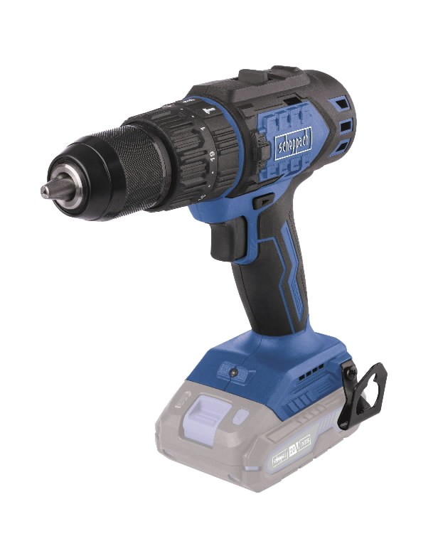 Akumuliatorinis suktuvas/gręžtuvas Scheppach BC-CD60-X 20V, 5909237900