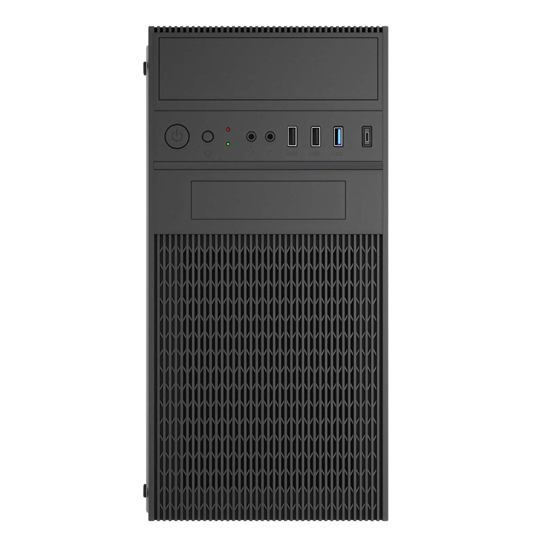 Akyga Obudowa Micro ATX AK19BK USB-C