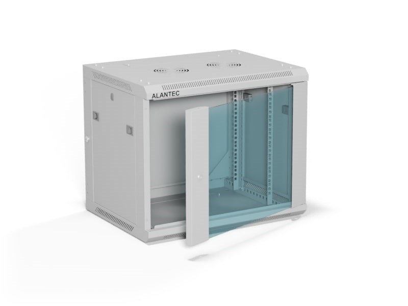 ALANTEC 19" 9U 600x450 wall-mounted cabinet