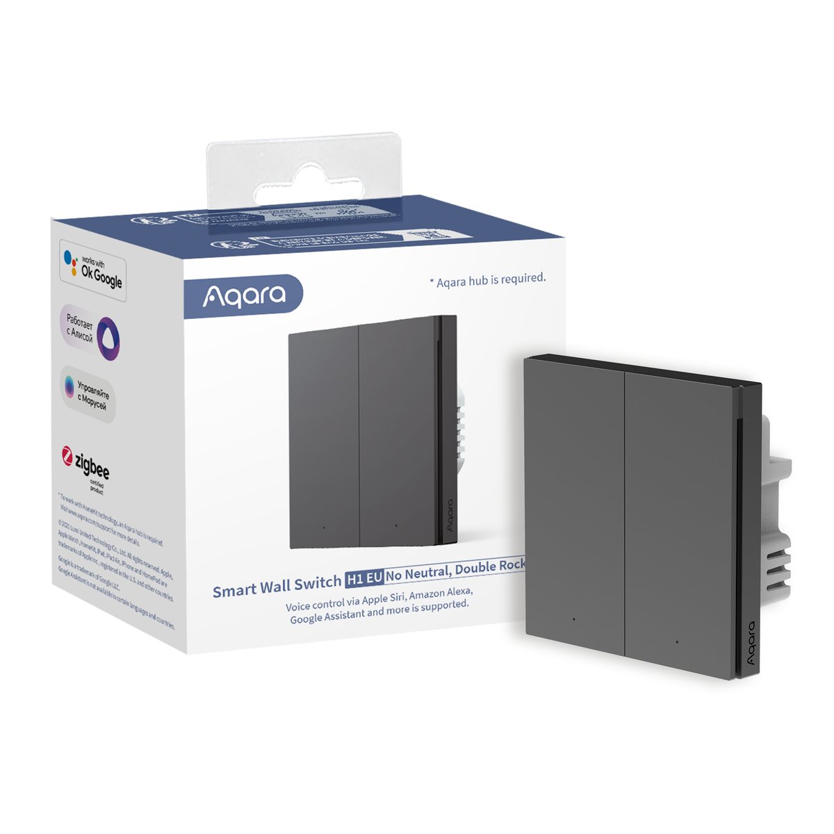 Aqara Smart Wall Switch H1 Double
