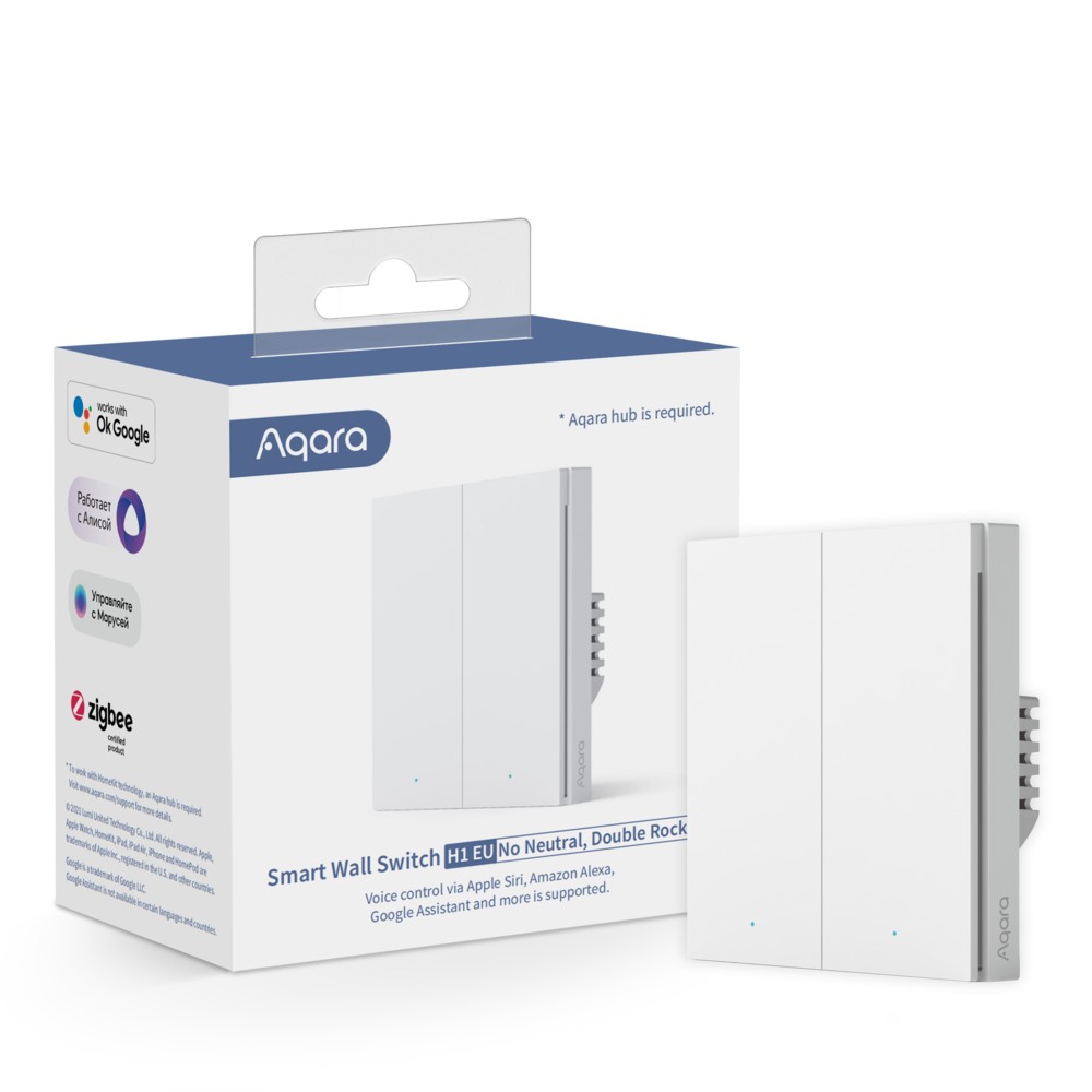 Aqara Wall Double Switch H1 |