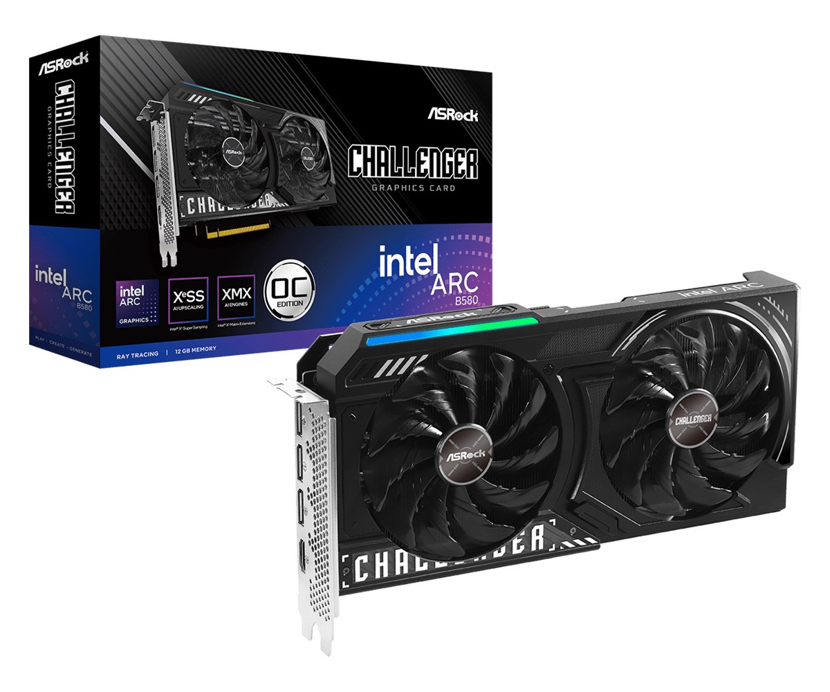 Asrock Intel Arc B580 Challenger 12GB