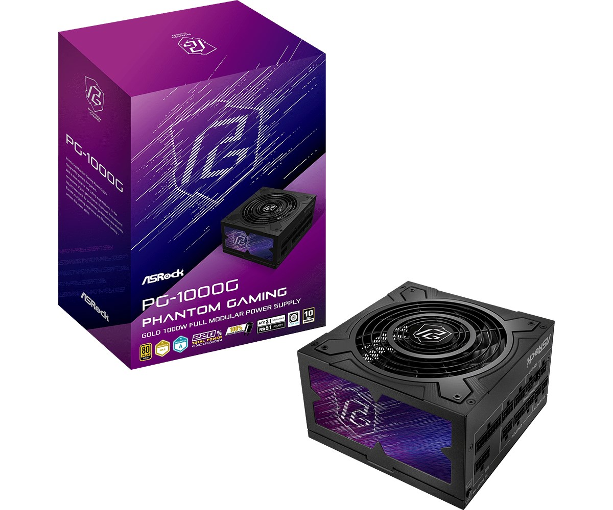 Asrock Phantom Gaming PG-1000G power supply