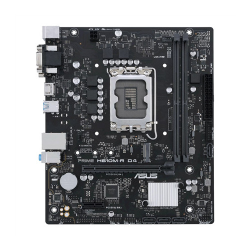 Mainboard|ASUS|Intel H610|LGA1700|Micro-ATX|Memory DDR4|Memory slots 2|1xPCI-Express 1x|1xPCI-Express