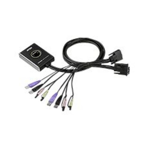 Aten 2-Port USB DVI/Audio Cable KVM