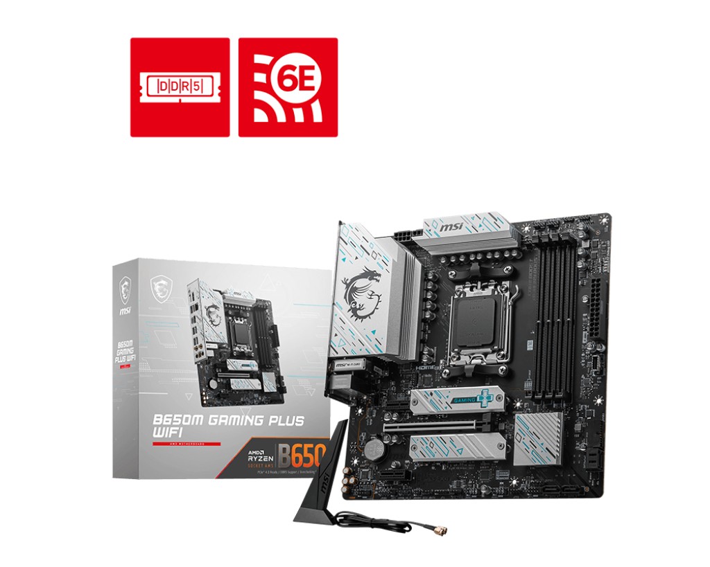 Mainboard|MSI|AMD B650|SAM5|Micro-ATX|Memory DDR5|Memory slots 4|2xPCI-Express 1x|1xPCI-Express