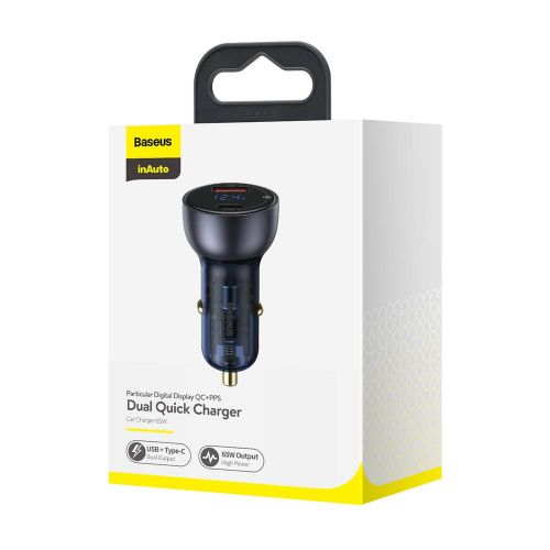 Baseus Car Charger Particular Digital Display