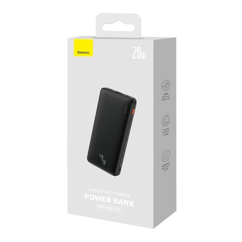 Baseus Power Bank Airpow, C+U, 20W