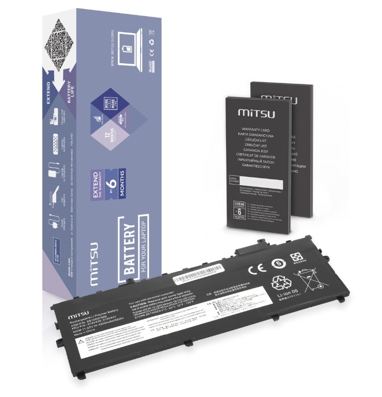 Mitsu Battery 01AV430 for Lenovo ThinkPad