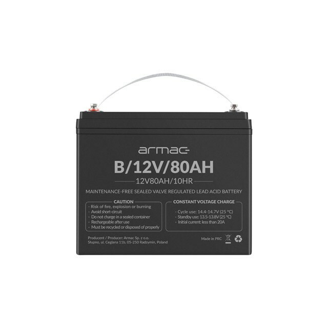 Armac Battery 12v agm 12v 80ah
