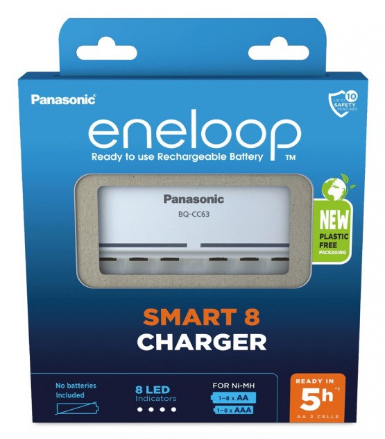 Panasonic Batteries Panasonic eneloop charger BQ-CC63E