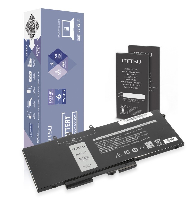 Mitsu Battery GJKNX for Dell Latitude