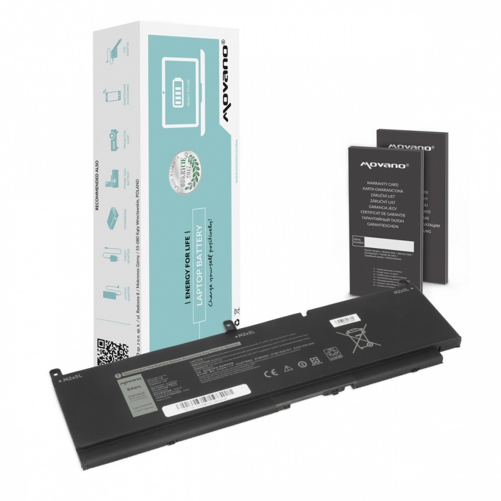 Movano Battery PKWVM for Dell Precision