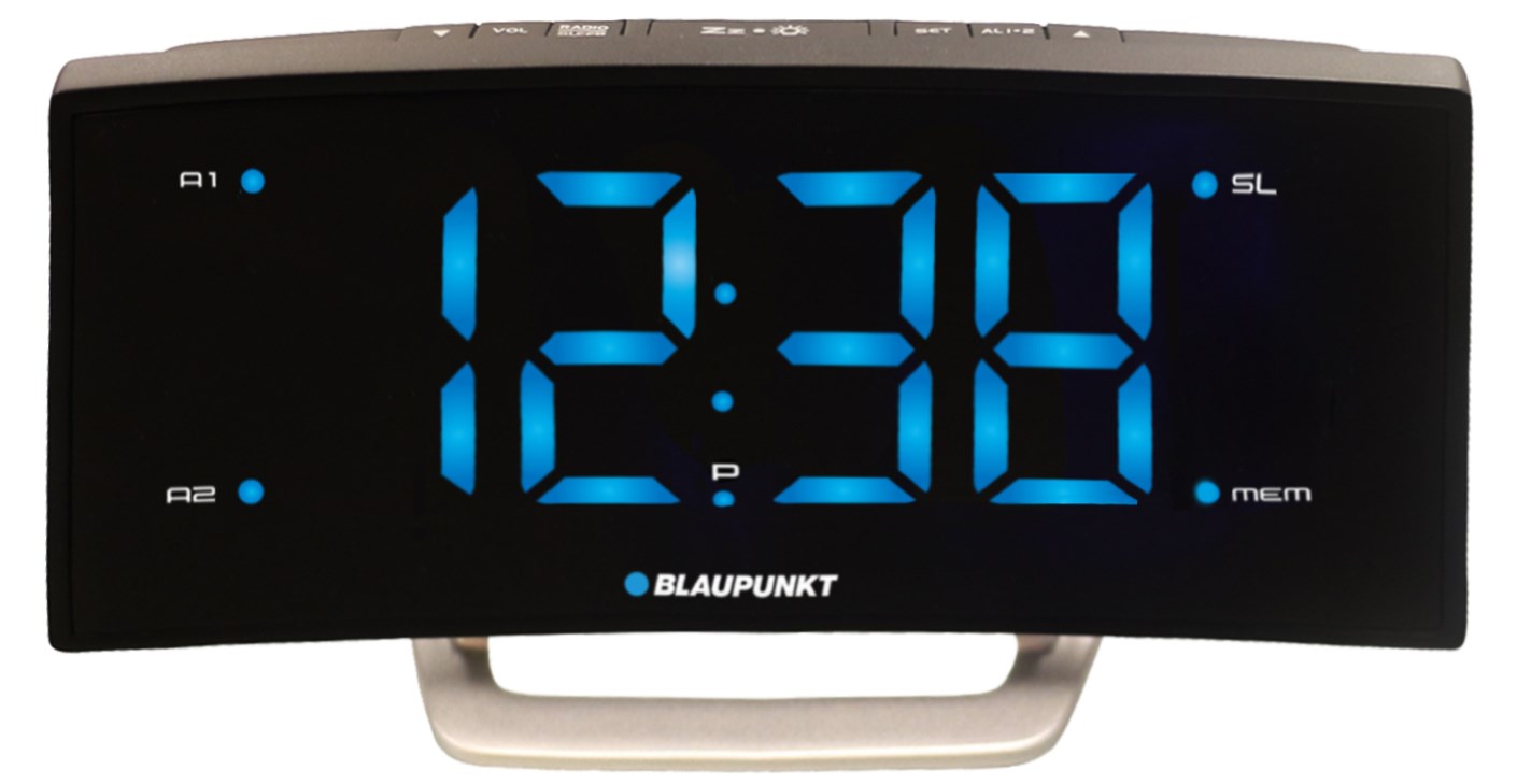 Blaupunkt CR7BK radio Clock Analog &