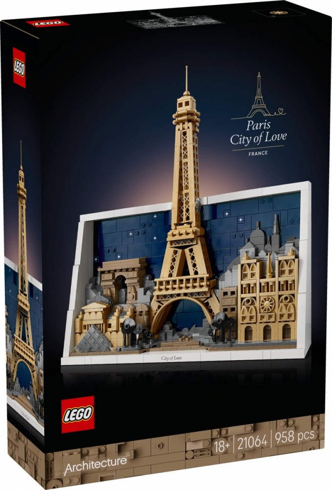 LEGO ARCHITECTURE 21064 Paris – City
