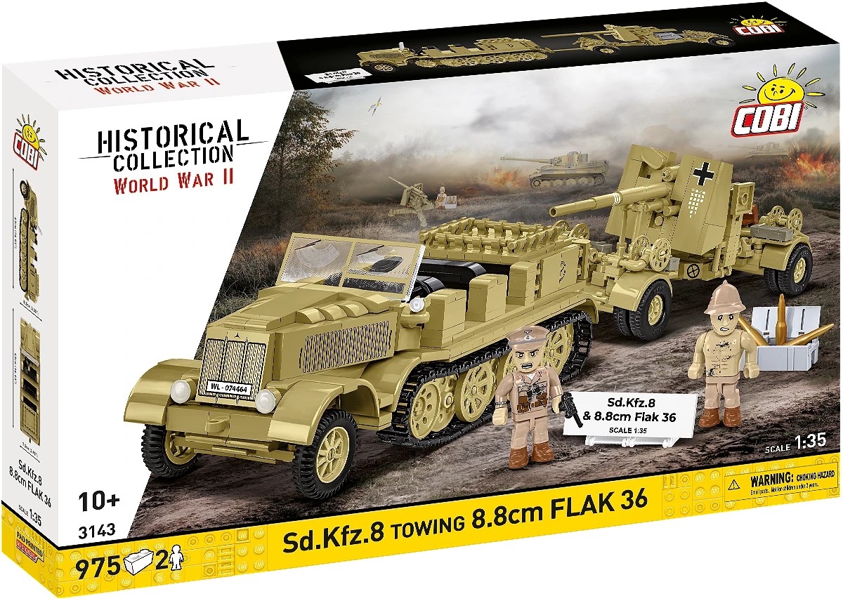 Cobi Blocks Sd.Kfz.8 Towing