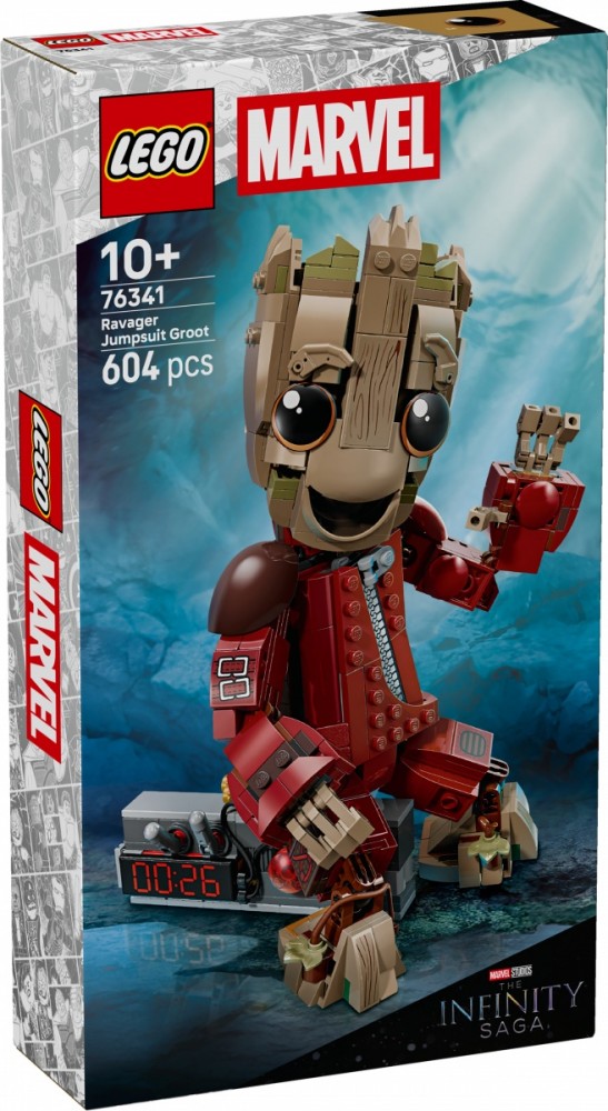 LEGO MARVEL 76341 Ravager Jumpsuit Groot