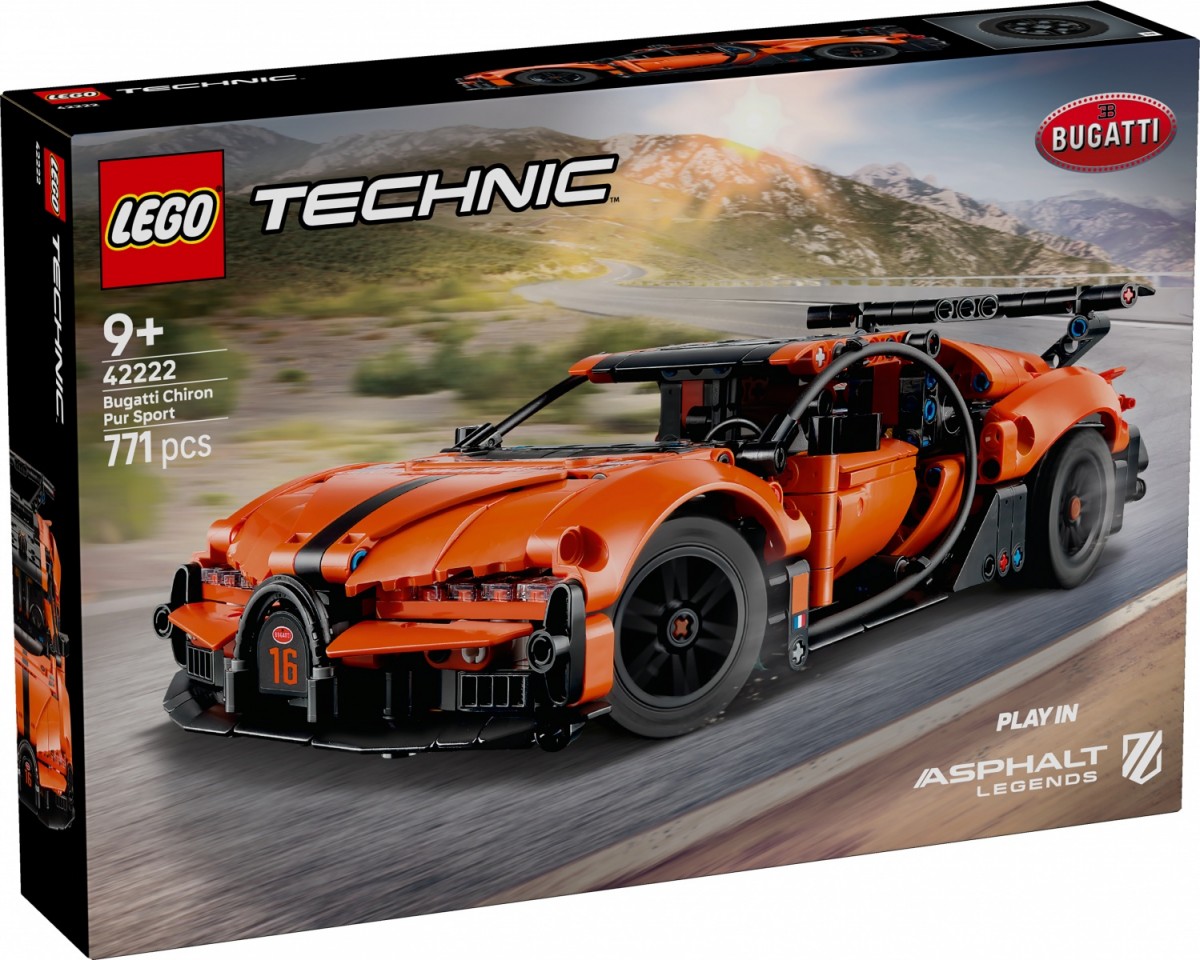 LEGO TECHNIC 42222 Bugatti Chiron Pur
