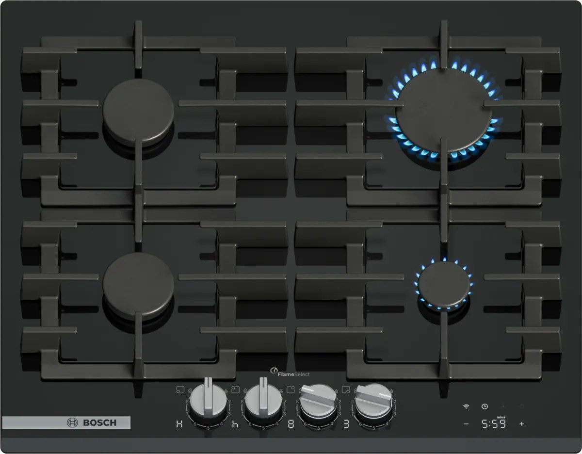 Bosch PRP6A6H40 hob Black Built-in 60