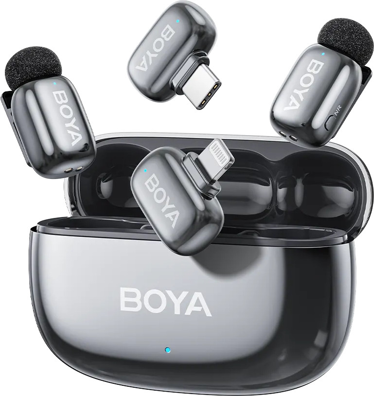 Boya wireless microphone mini 2-01 Lightning/USB-C