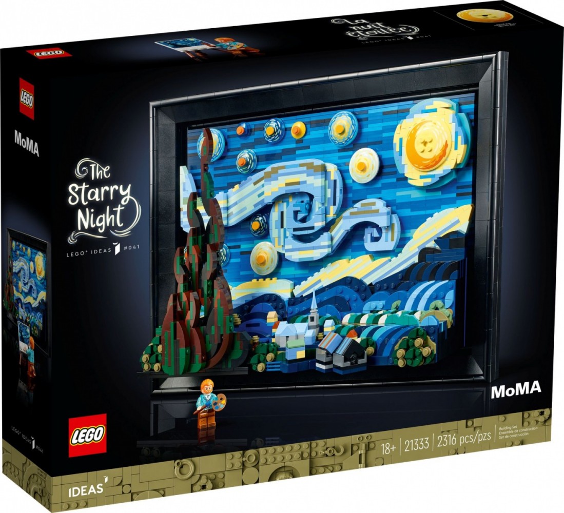 LEGO Bricks Ideas 21333 Vincent van