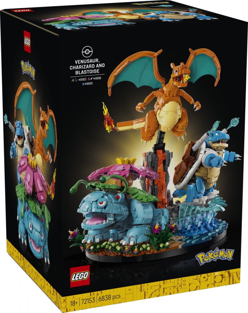 LEGO Bricks Ninjago 72153 Venusaur, Charizard