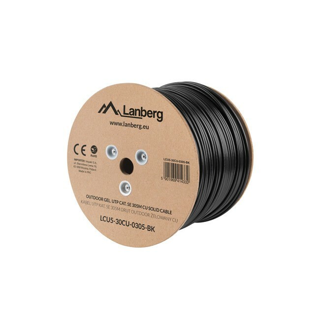 Lanberg Cable UTP Cat-5E 305m wire