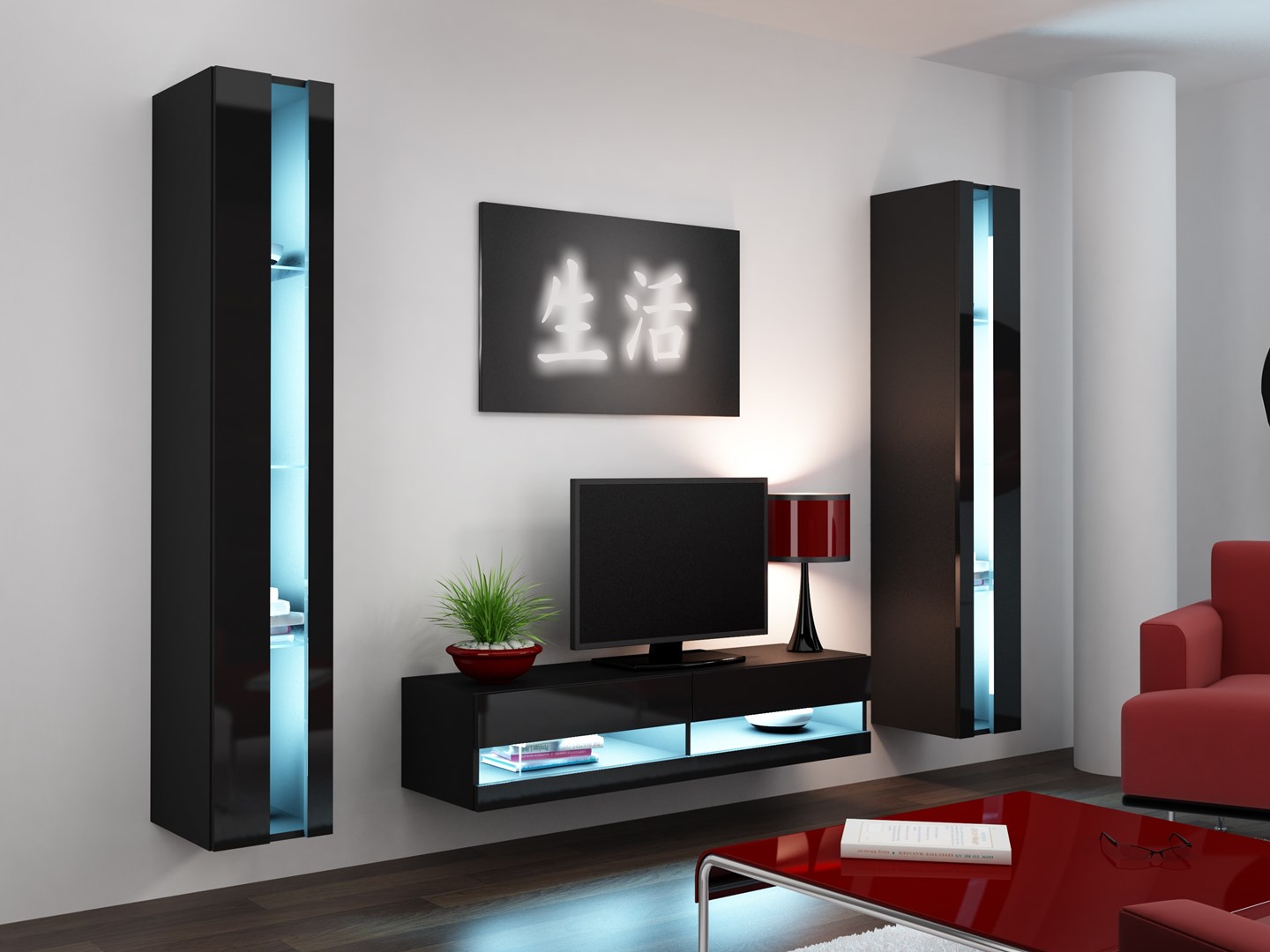 Cama MEBLE Cama Shelf unit VIGO