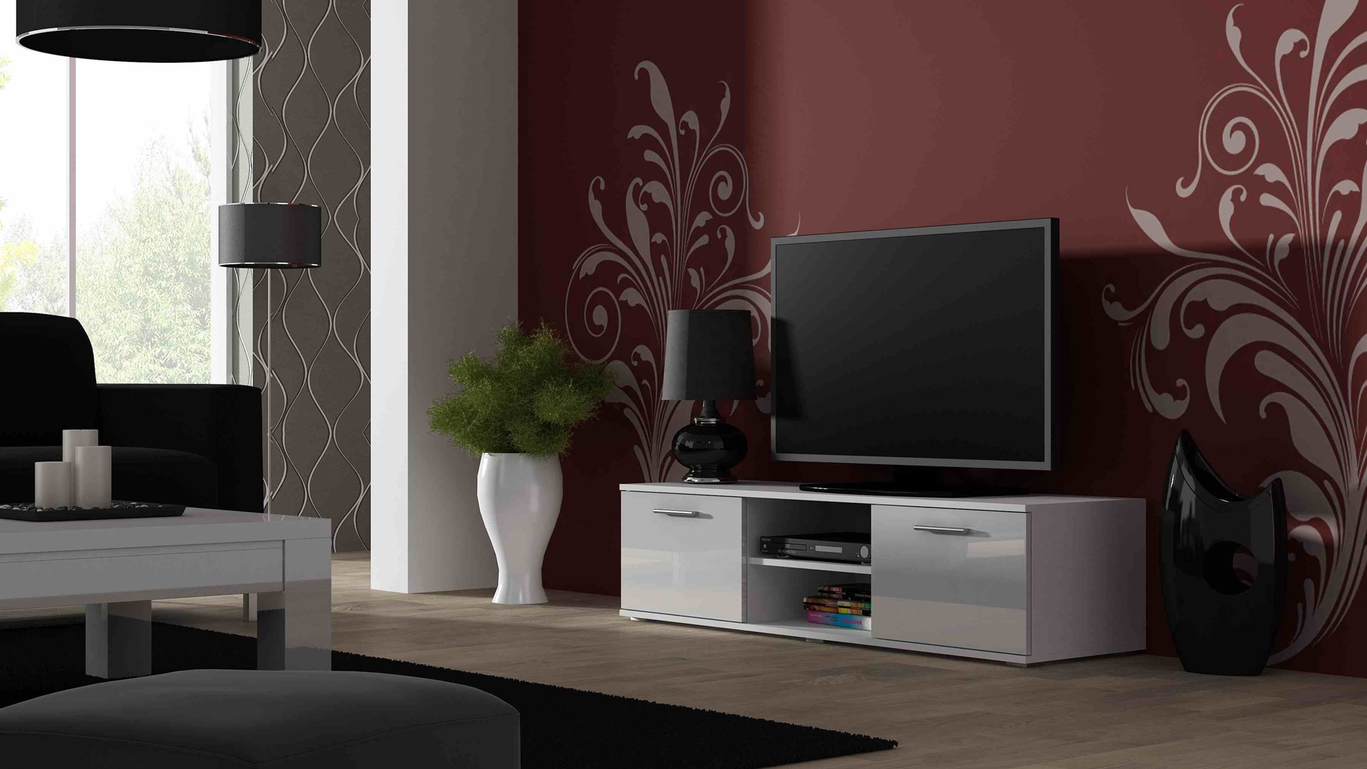 Cama MEBLE Cama TV stand SOHO