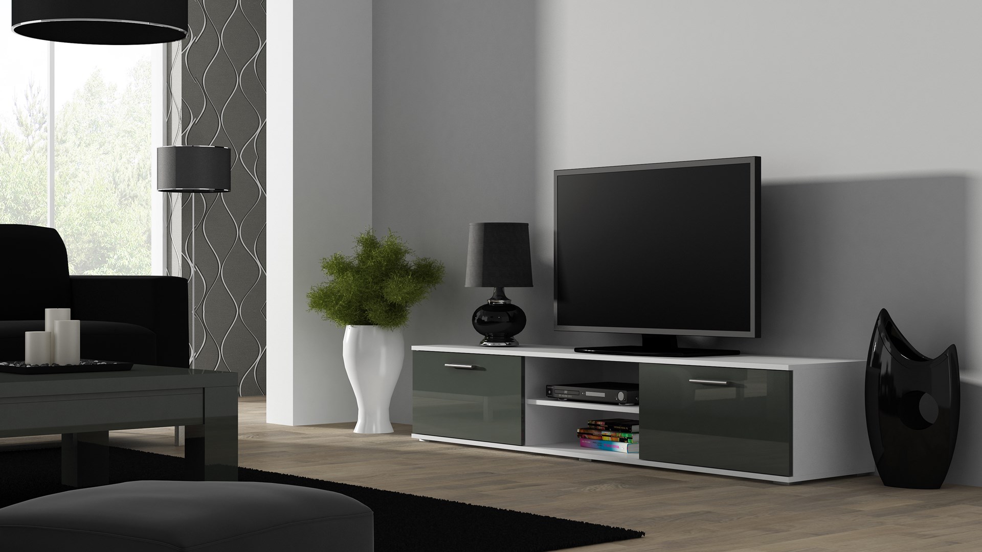 Cama MEBLE Cama TV stand SOHO