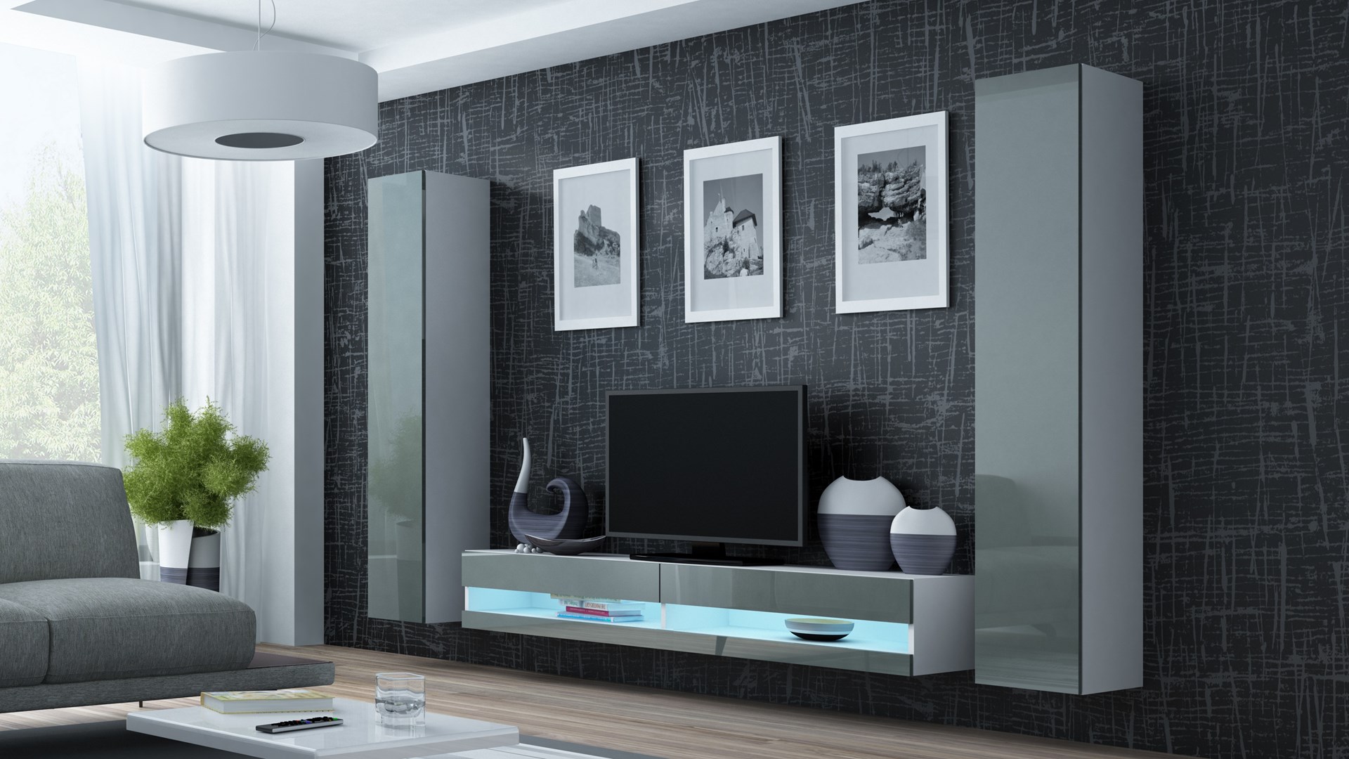 Cama MEBLE Cama TV stand VIGO