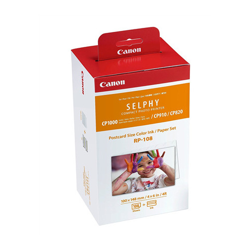 Canon RP-108 High-Capacity Color Ink/Paper Set