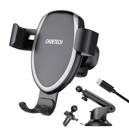 Car Phone Mount CHOETECH, with wireless
