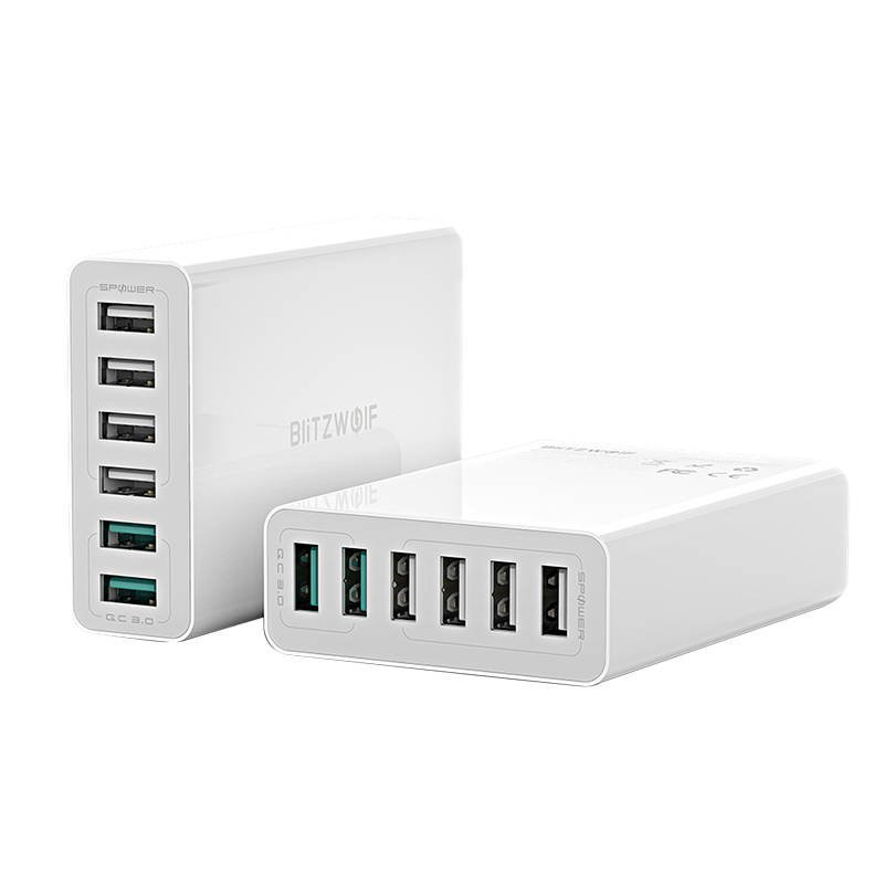Charger 6x USB  Blitzwolf BW-S15, QC