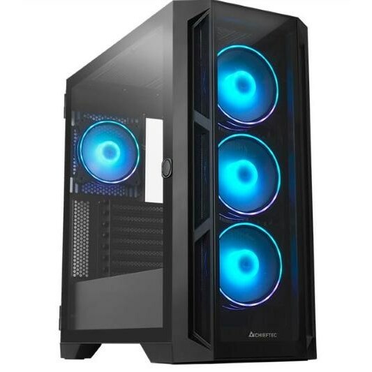 Case|CHIEFTEC|APEX ARGB|MidiTower|Not included|ATX|MicroATX|MiniITX|Colour Black|GA-01B-TG-OP | GA-01B-TG-OP