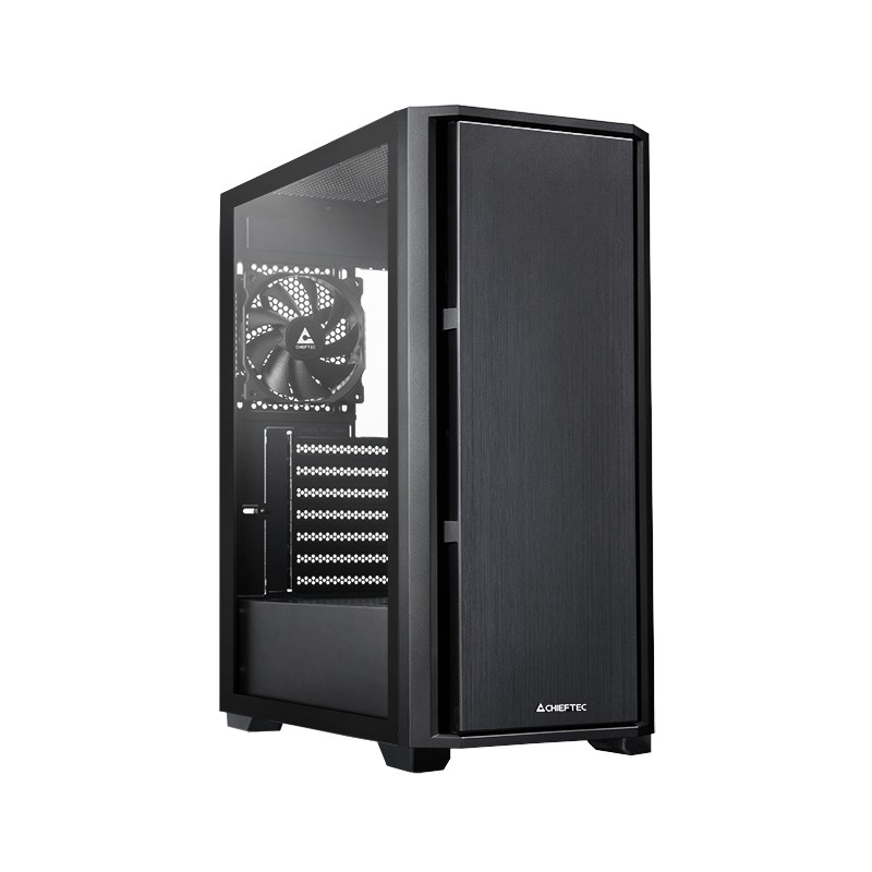 Chieftec PC case AS-02B-TG-OP Midi Tower