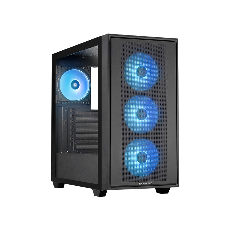 Case|CHIEFTEC|HUNTER 3|MidiTower|Case product features Transparent panel|Not
